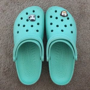 Teal Women’s Crocs - Size 9